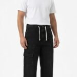 Men Black Denim Baggy Jeans Loose Fit | Trendy Wide Leg Streetwear Jeans | Casual Fashion Pants
